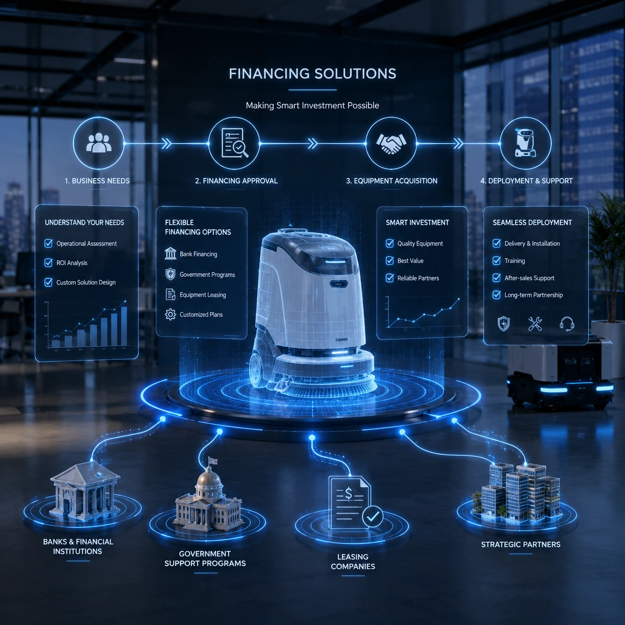 Smart Equipment Financing Assistance